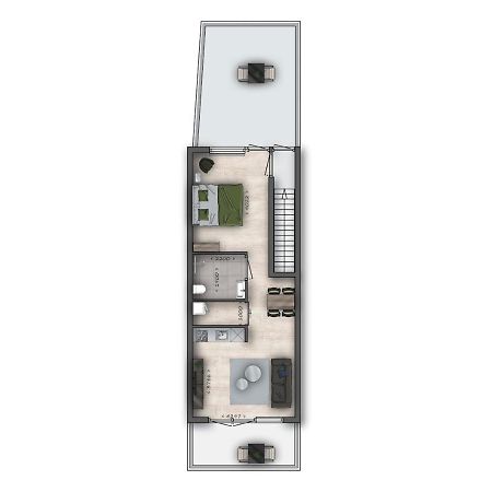 Sunny 45M2 Penthouse With Balcony And Terrace - R65C Apartment Eindhoven Luaran gambar
