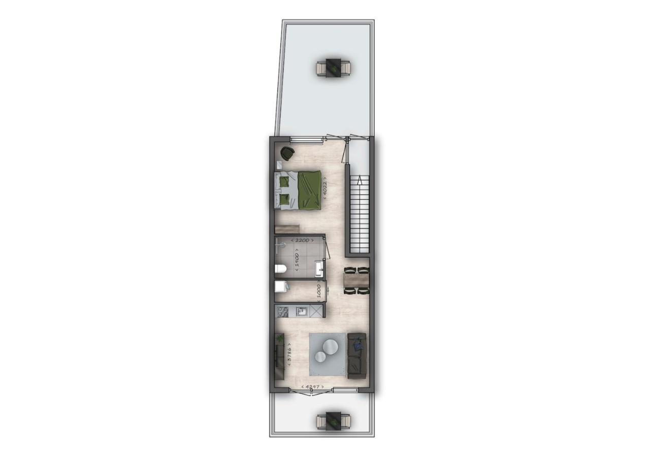 Sunny 45M2 Penthouse With Balcony And Terrace - R65C Apartment Eindhoven Luaran gambar